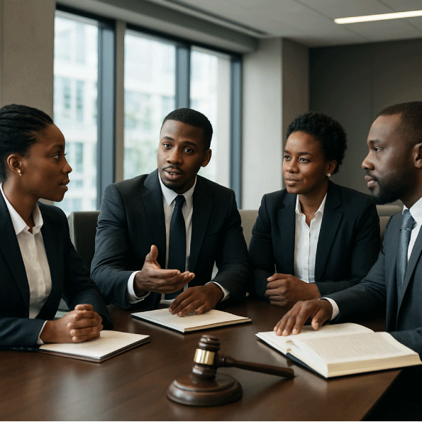 Legal Team in Conference